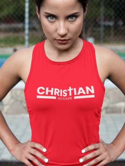F&H Christian Women's Racerback Tank
