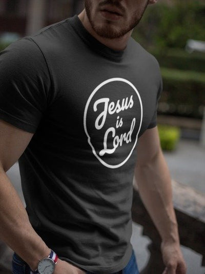 F&H Christian Jesus Is Lord Men's T-Shirt - Faith and Happiness Store