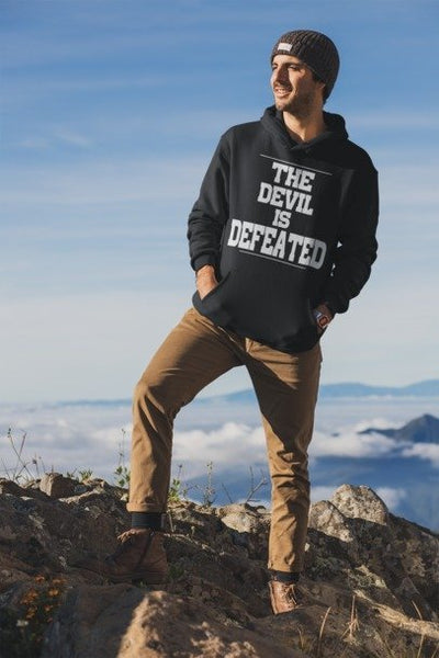 F&H Christian The Devil Is Defeated Hoodie