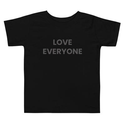 F&H Christian Love Everyone Toddler Short Sleeve Tee - Faith and Happiness Store