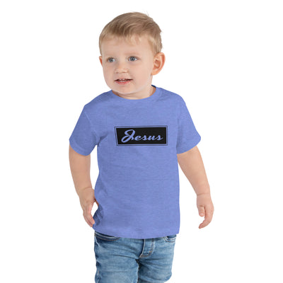 F&H Christian Jesus Boy's Toddler Short Sleeve T-Shirt - Faith and Happiness Store