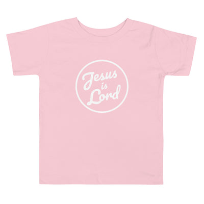 F&H Christian Jesus is Lord Toddler Short Sleeve Tee - Faith and Happiness Store