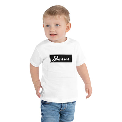 F&H Christian Jesus Boy's Toddler Short Sleeve T-Shirt - Faith and Happiness Store