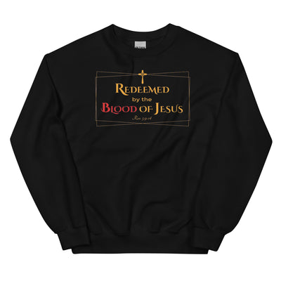 F&H Christian Redeem By The Blood Of Jesus Women's Sweatshirt - Faith and Happiness Store