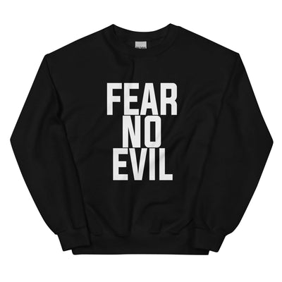 F&H Christian Fear No Evil Mens Sweatshirt