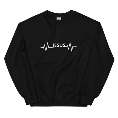 F&H Christian Jesus Heartbeat Unisex Sweatshirt