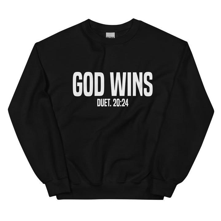 F&H Christian God Wins Mens Sweatshirt