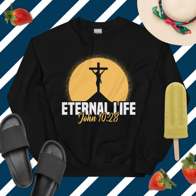 F&H Christian Eternal Life Womens Sweatshirt