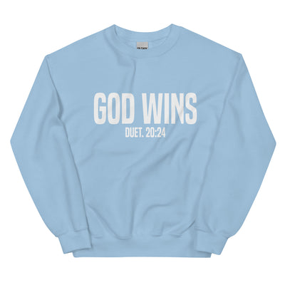 F&H Christian God Wins Mens Sweatshirt