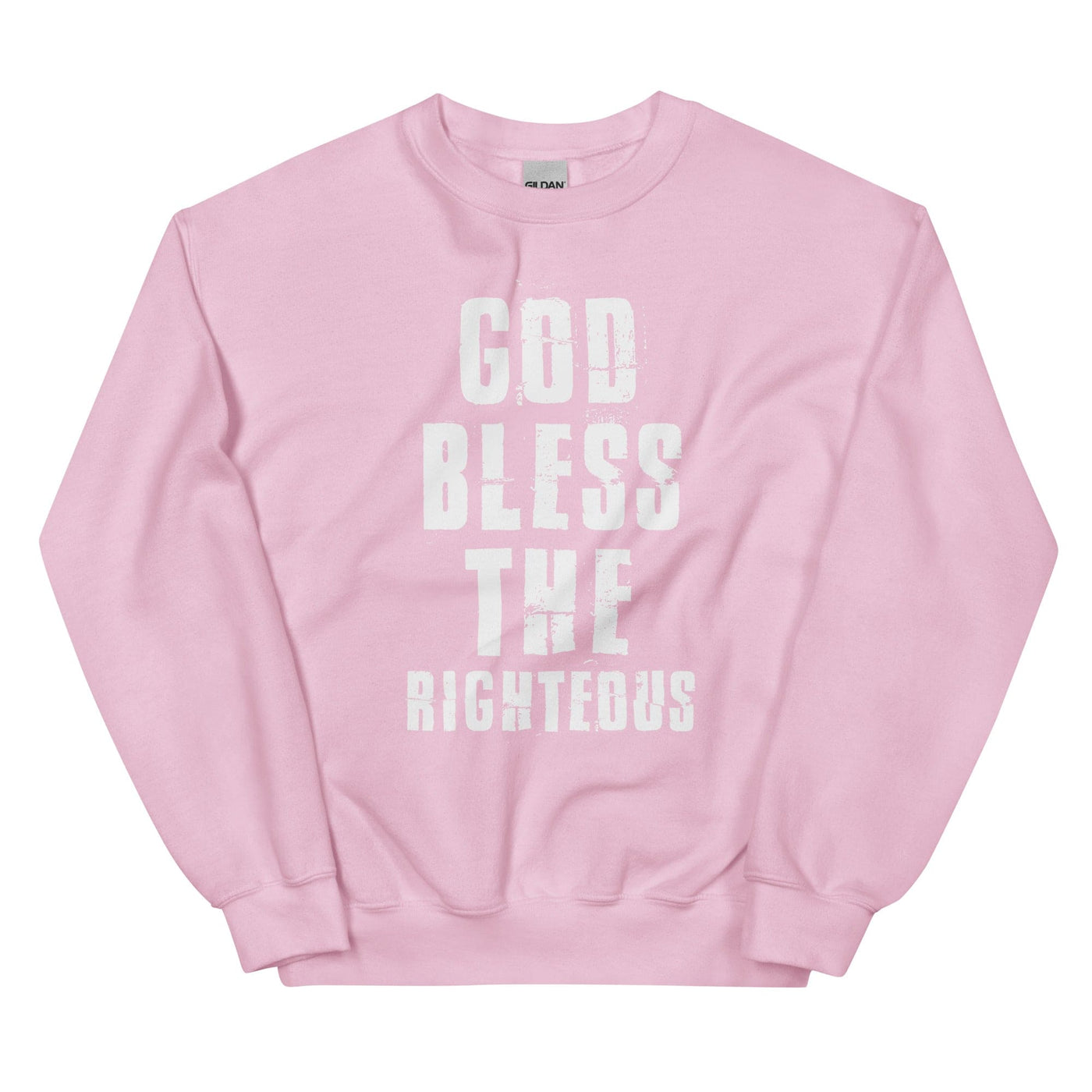 F&H Christian God Bless the Righteous Mens Sweatshirt