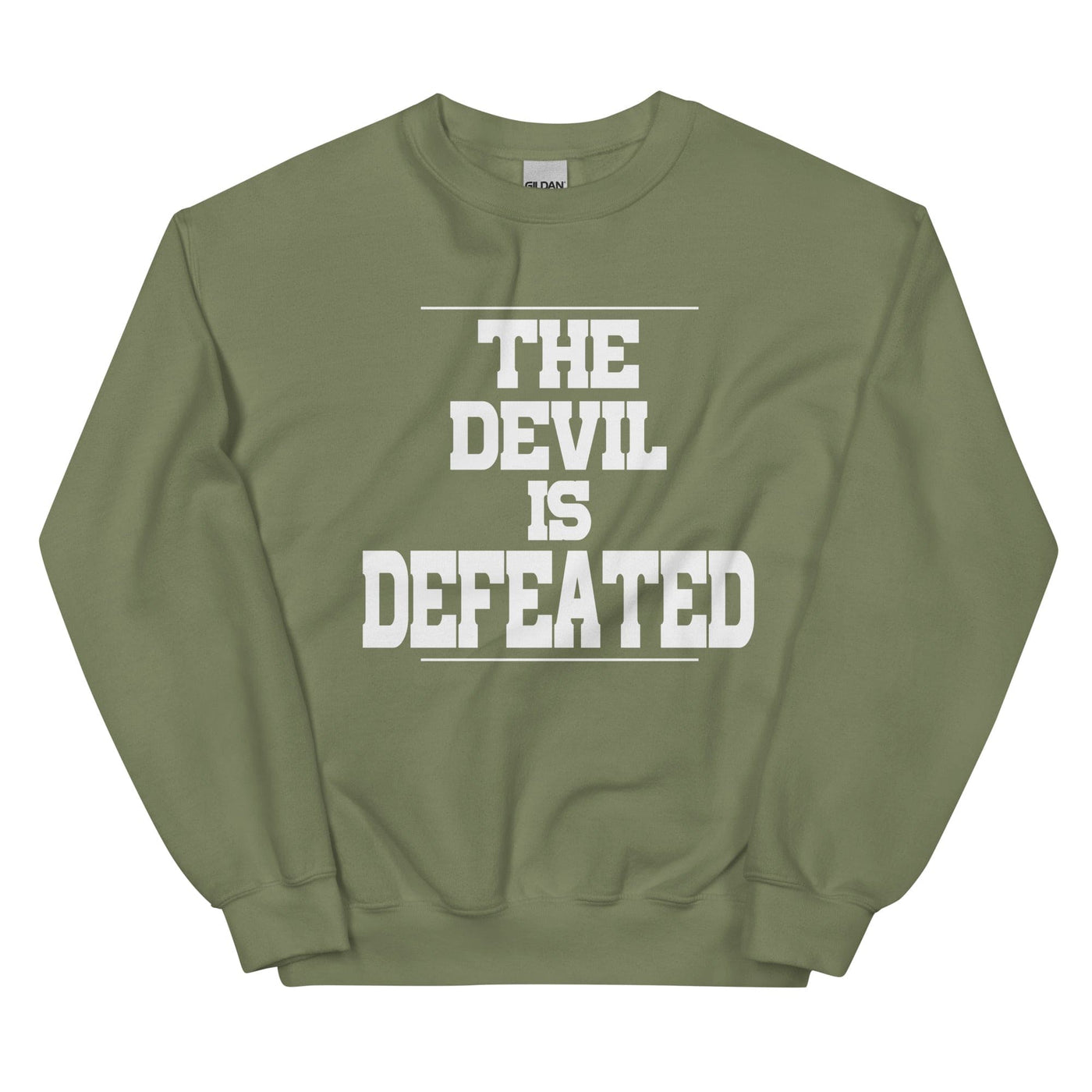 F&H Christian The Devil is Defeated Sweatshirt