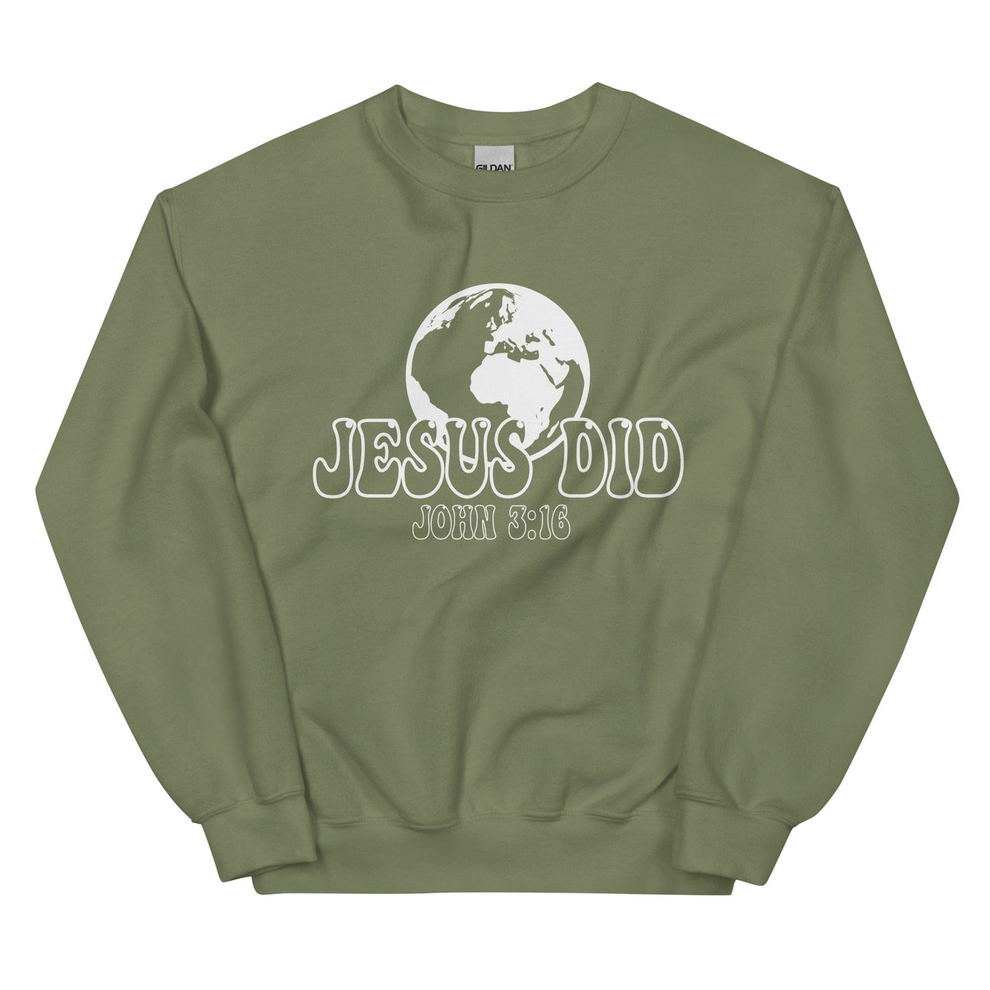 F&H Christian Jesus Did & Saved The World Sweatshirt