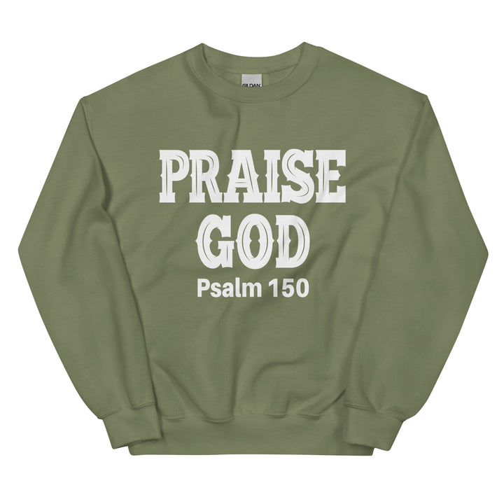 F&H Christian Praise God Mens Sweatshirt