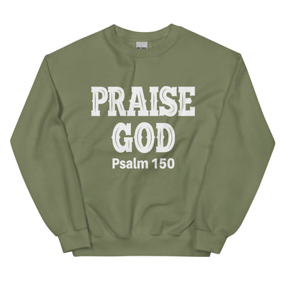 F&H Christian Praise God Womens Sweatshirt
