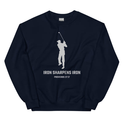 F&H Christian Iron Sharpens Iron Men's Sweatshirt - Faith and Happiness Store
