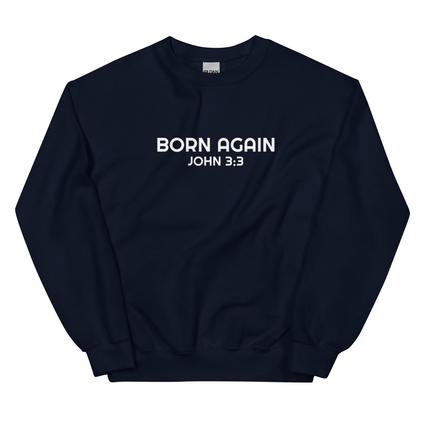 F&H Christian Born Again  Men's Sweatshirt - Faith and Happiness Store