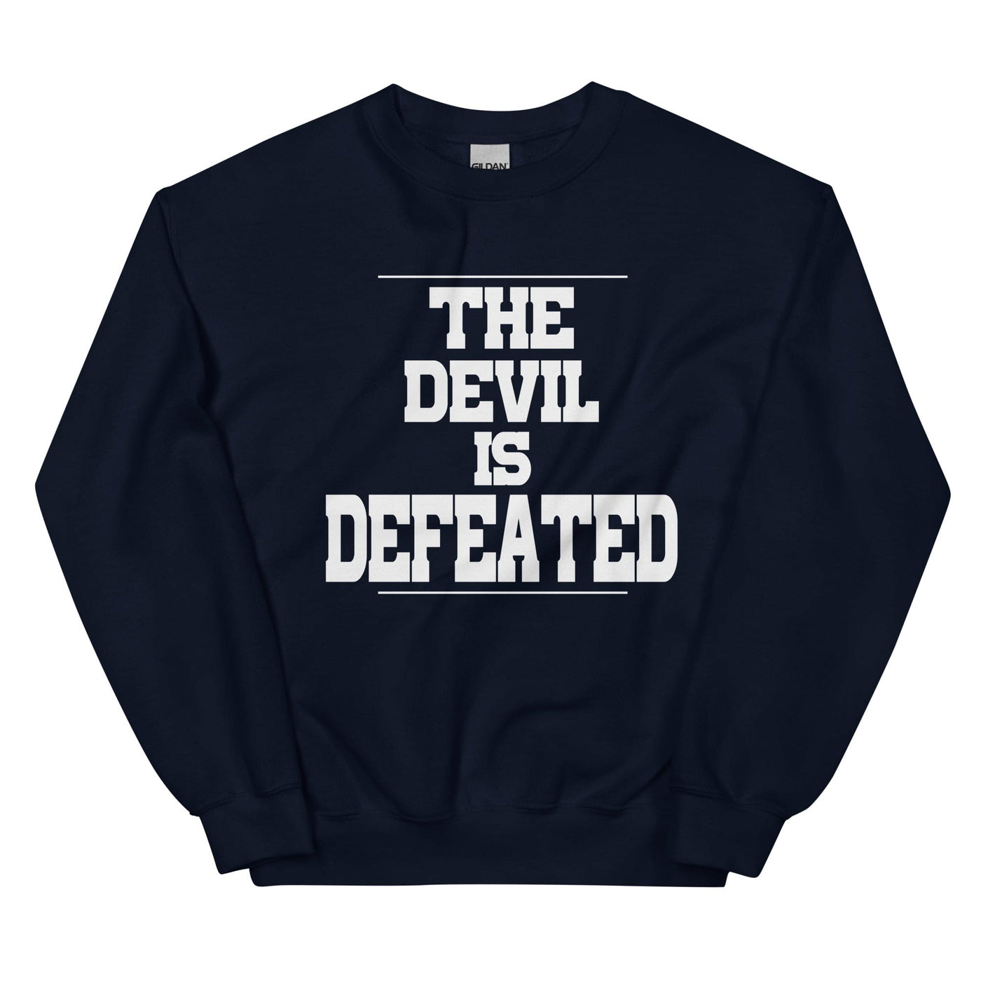 F&H Christian The Devil is Defeated Sweatshirt