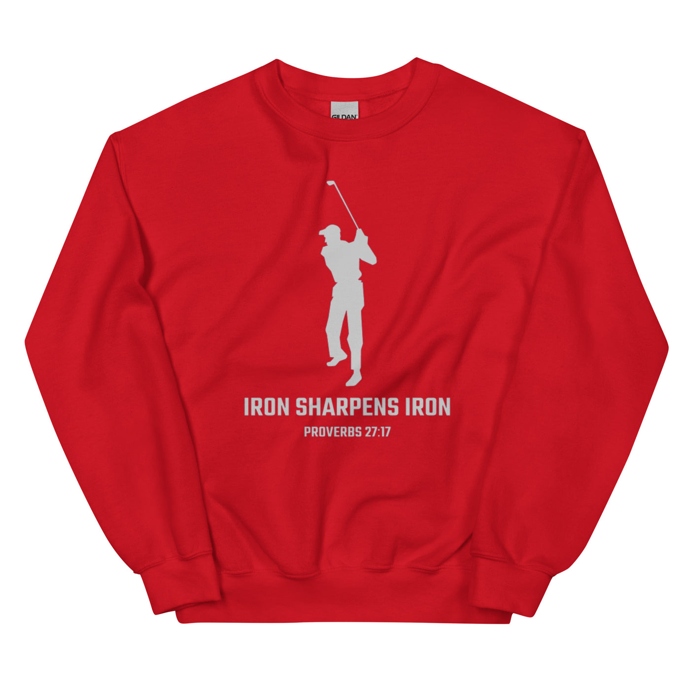 F&H Christian Iron Sharpens Iron Men's Sweatshirt - Faith and Happiness Store