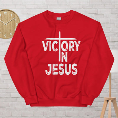 F&H Christian Victory in Jesus Unisex Sweatshirt