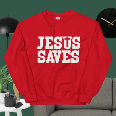 F&H Christian Jesus Saves Sweatshirt