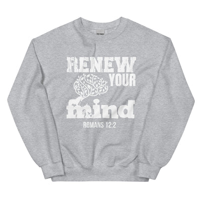 F&H Christian T-Shirt Renew Your Mind Womens sweatshirt