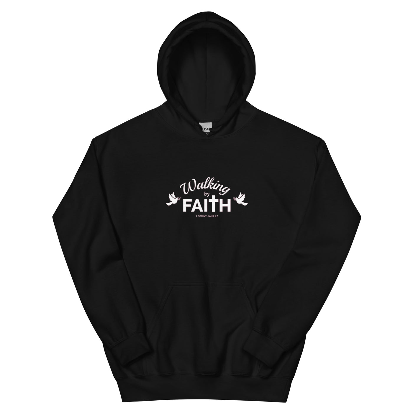 F&H Walking By Faith Women's Hoodie - Faith and Happiness Store