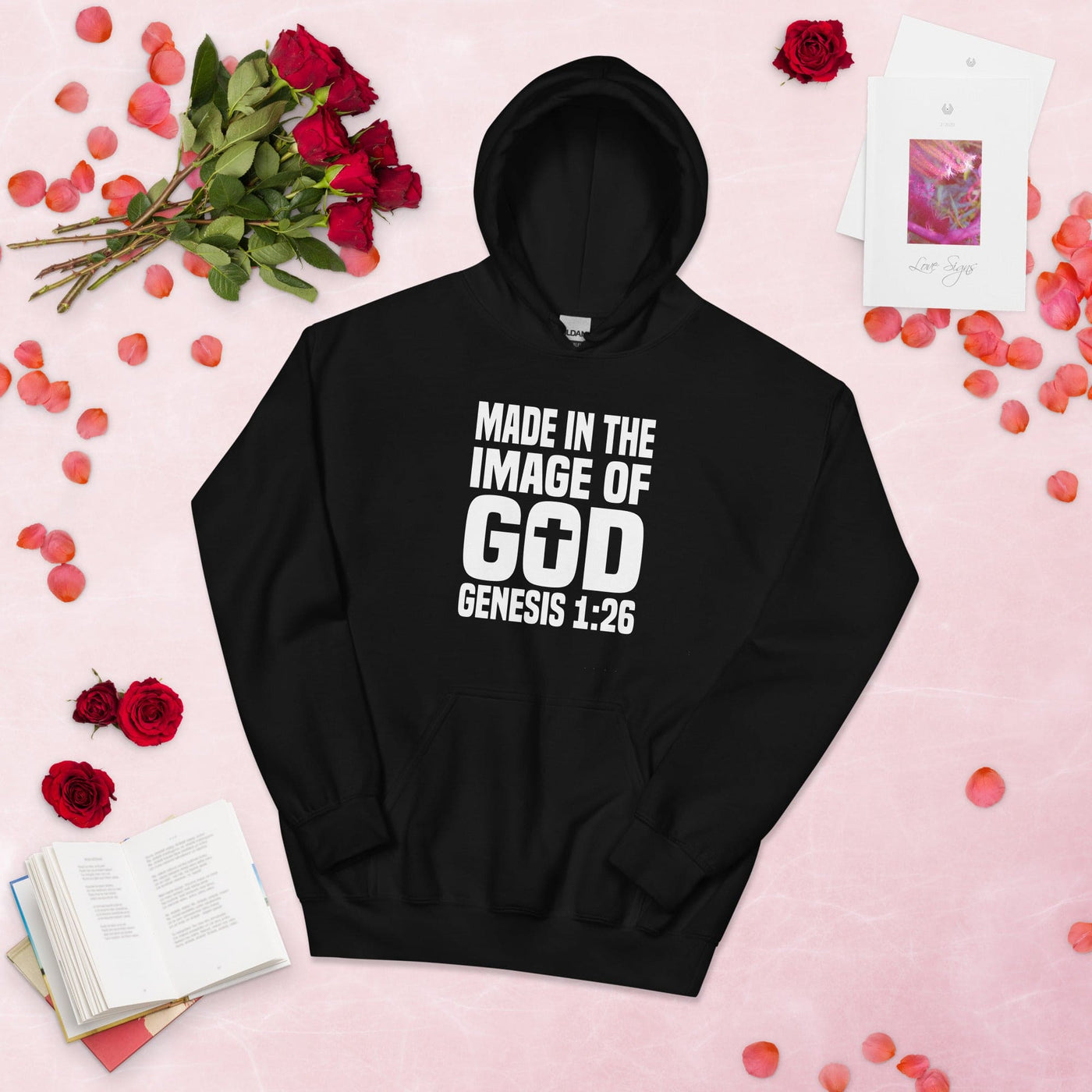 F&H Christian Made In The Image Of God Womens Hoodie