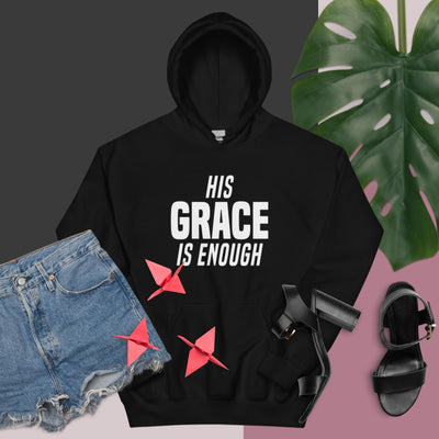 F&H Christian His Grace Is Enough Womens Hoodie