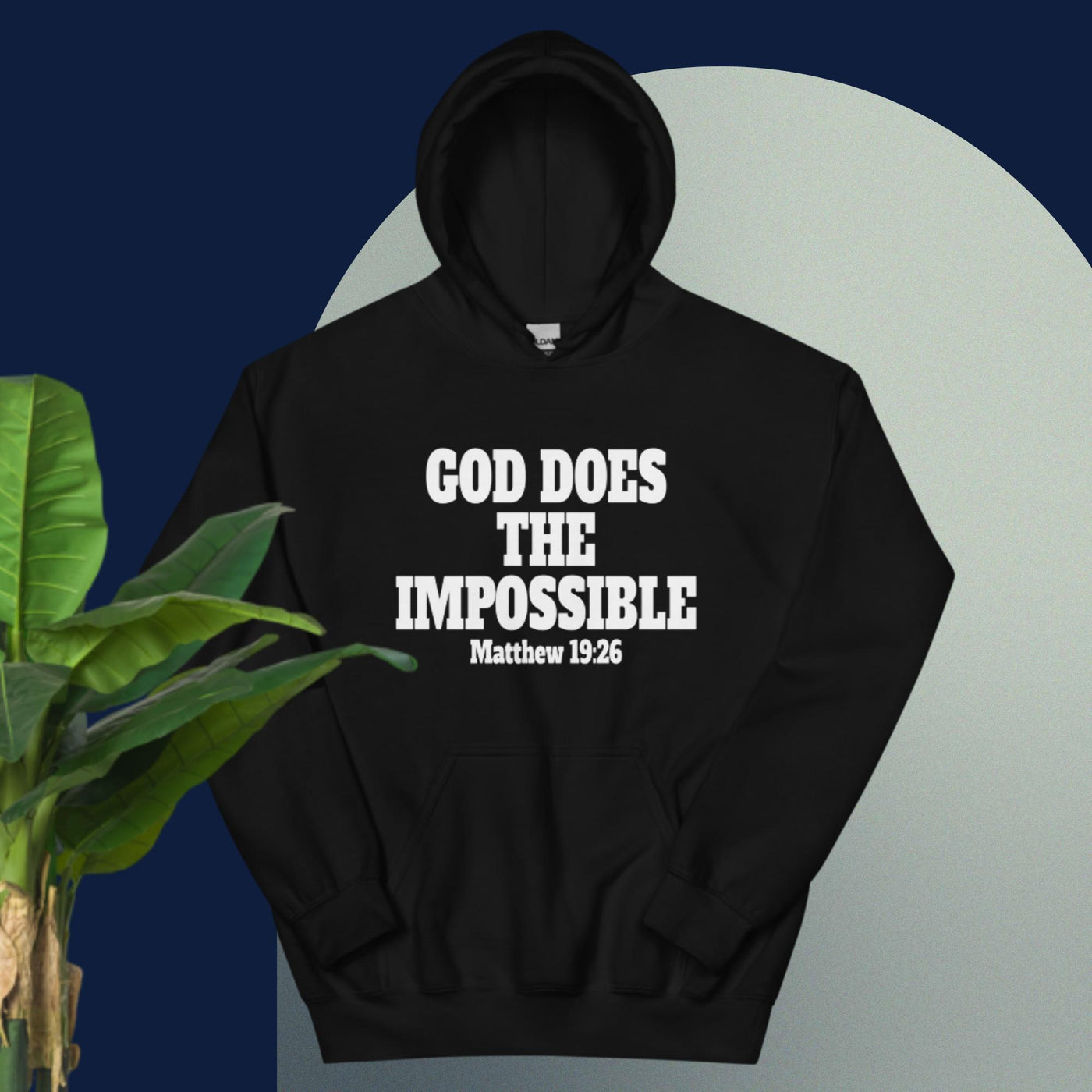 F&H Christian God Does The Impossible Unisex Hoodie