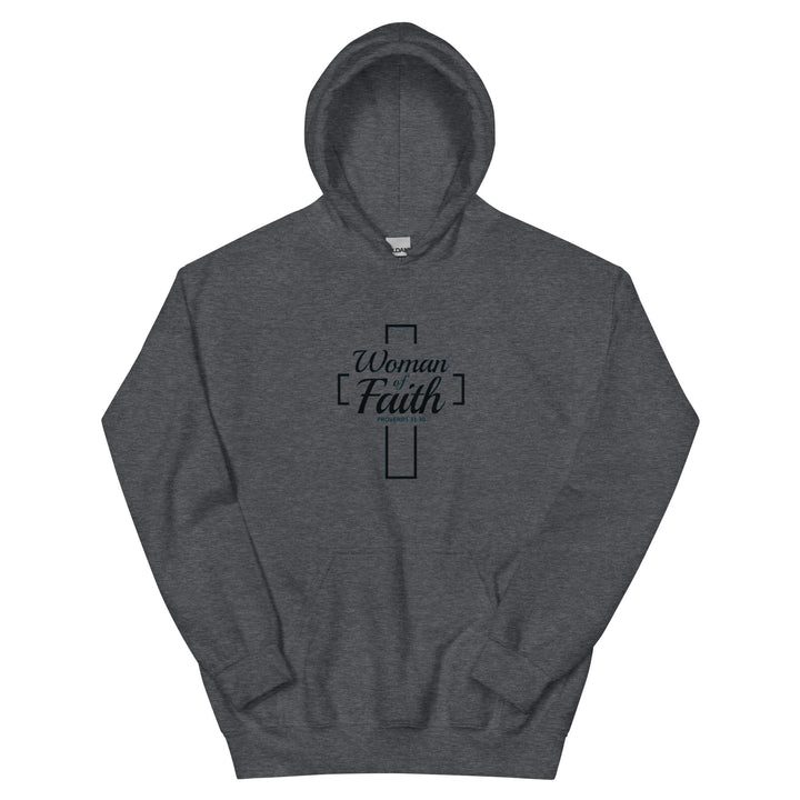 F&H Christian Woman of Faith Women's Hoodie - Faith and Happiness Store