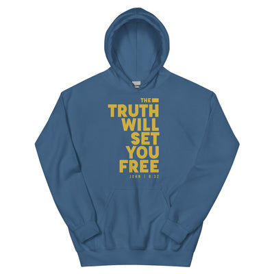 F&H Christian The Truth Will Set You Free  Womens Hoodie