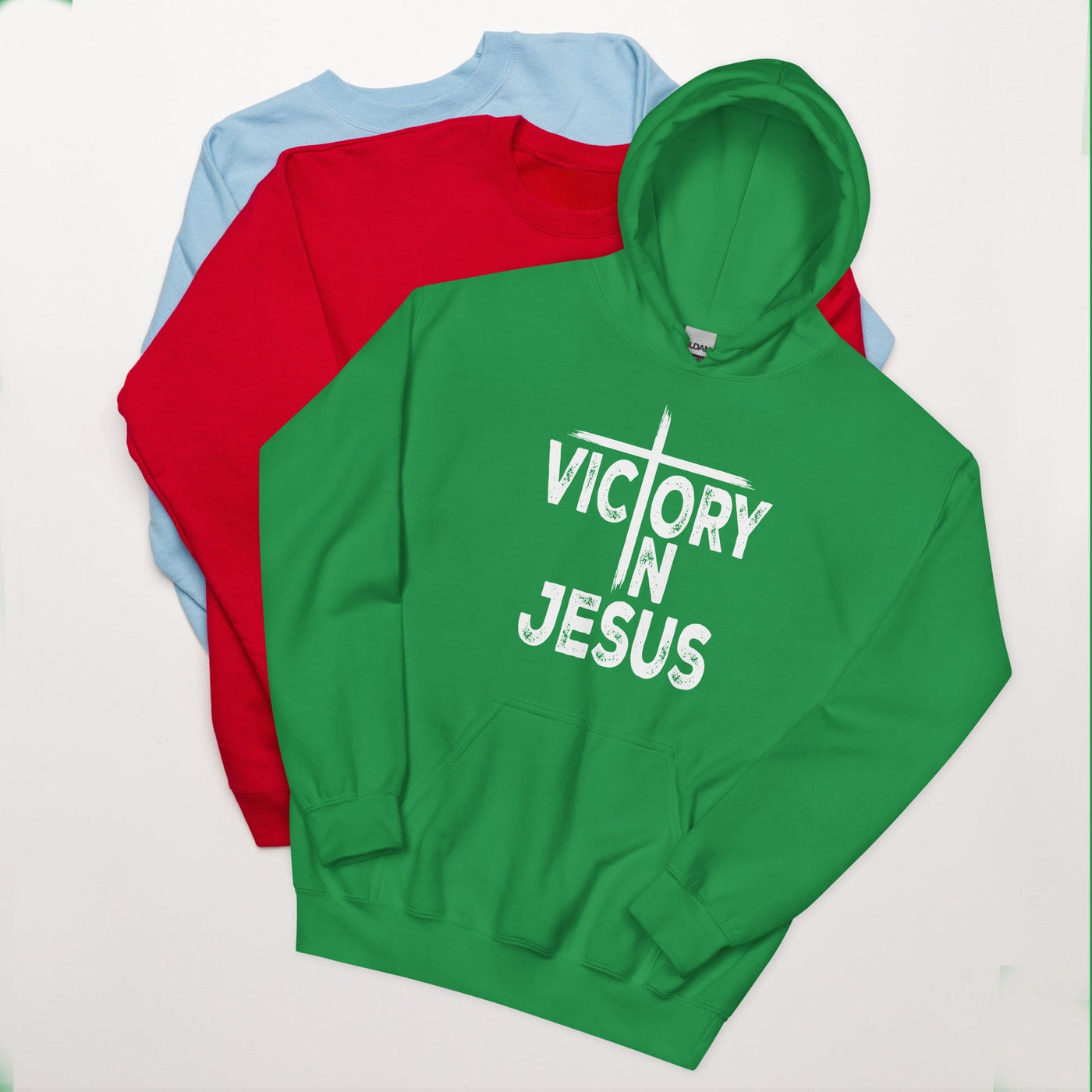 F&H Christian Victory In Jesus Unisex Hoodie