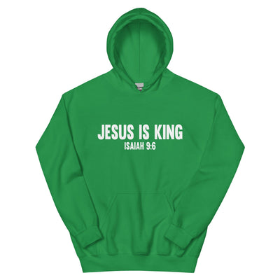 F&H Christian Jesus Is King Mens Hoodie