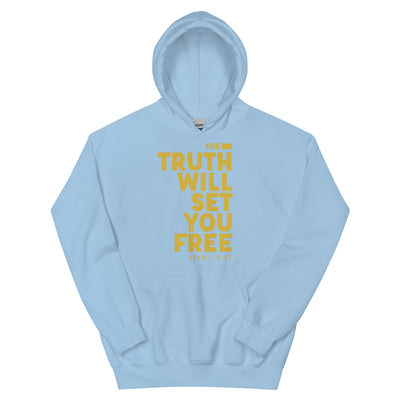 F&H Christian The Truth Will Set You Free  Womens Hoodie