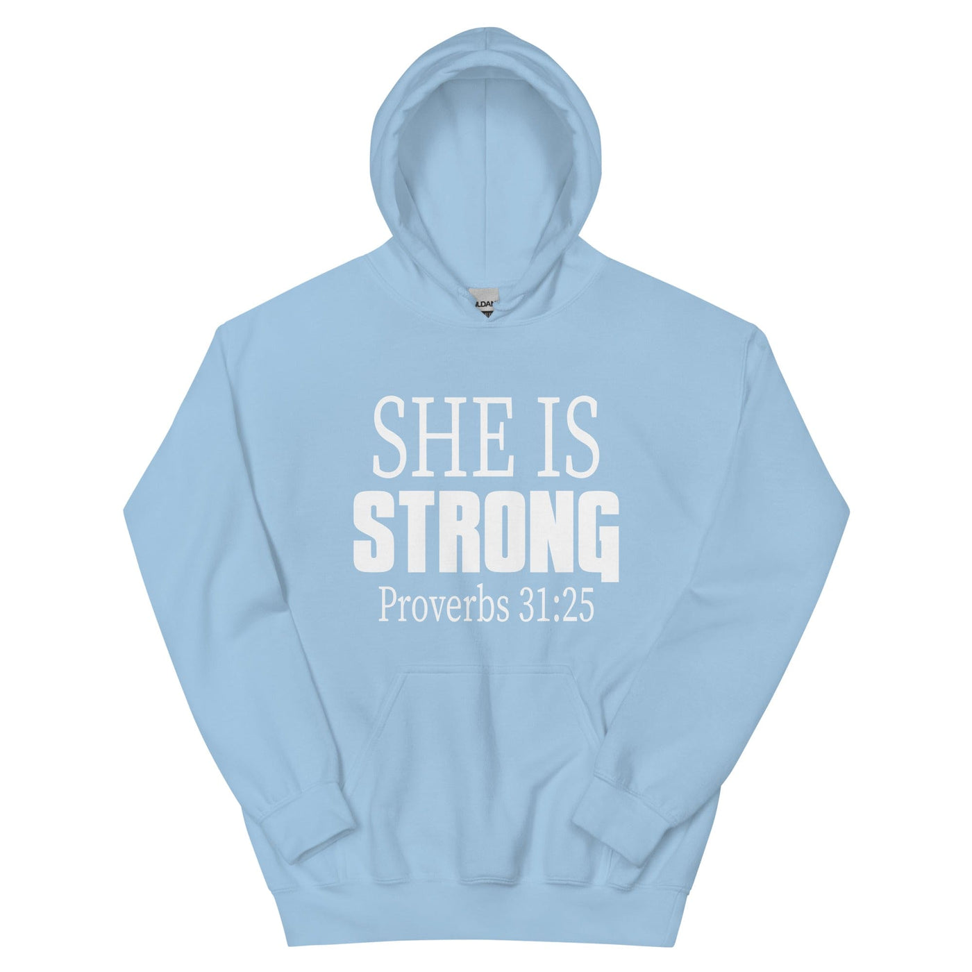 F&H Christian She Is Strong Unisex Hoodie