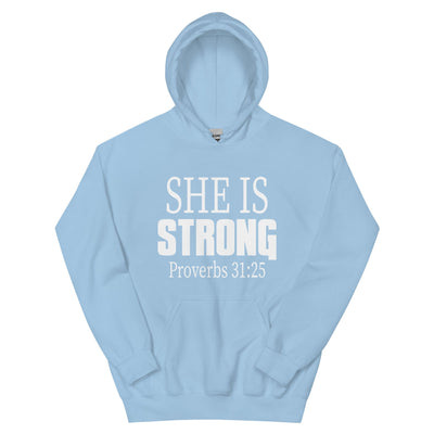 F&H Christian She Is Strong Unisex Hoodie
