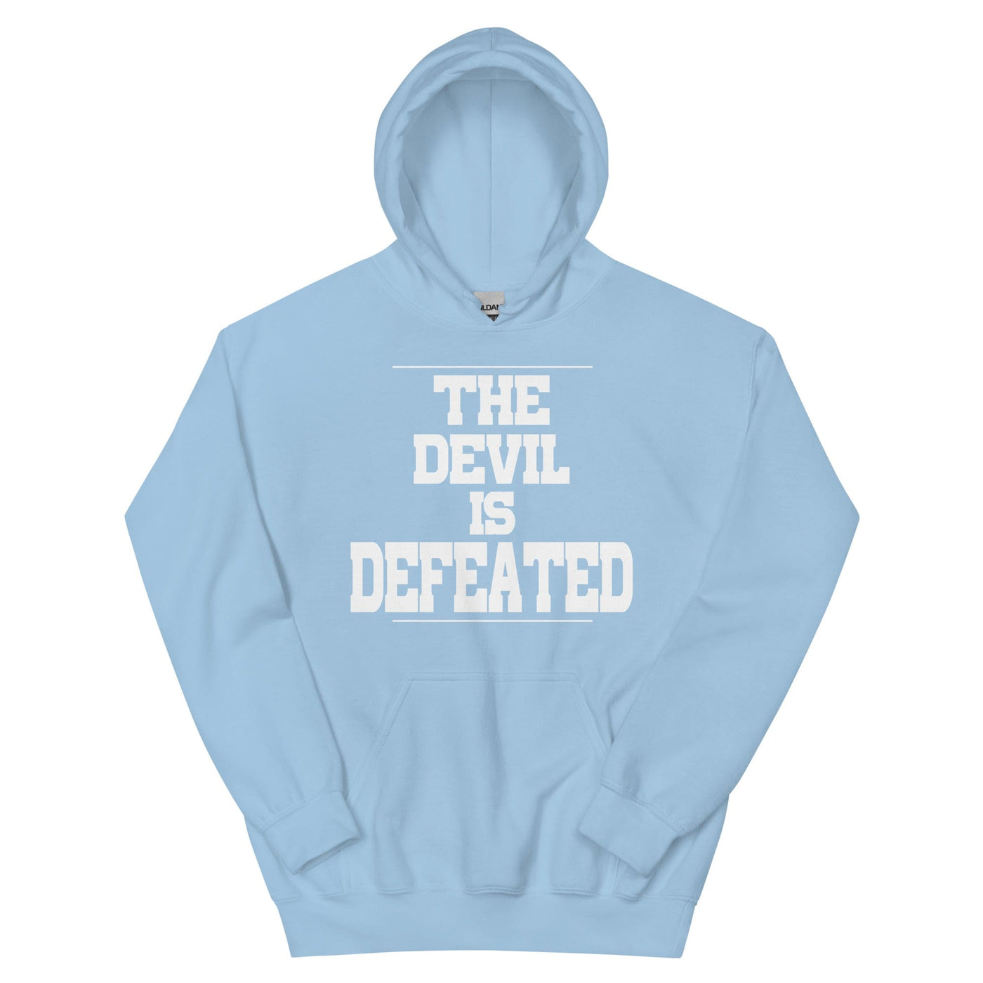 F&H Christian The Devil Is Defeated Hoodie