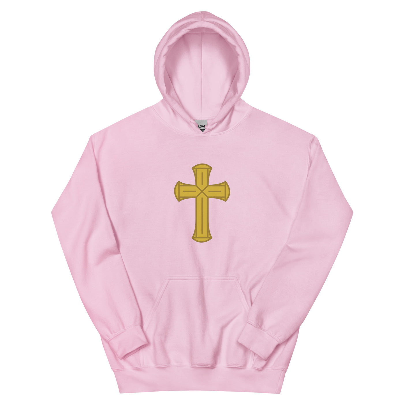 F&H Christian Gold Cross Women's Hoodie - Faith and Happiness Store