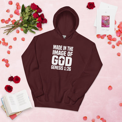 F&H Christian Made In The Image Of God Womens Hoodie
