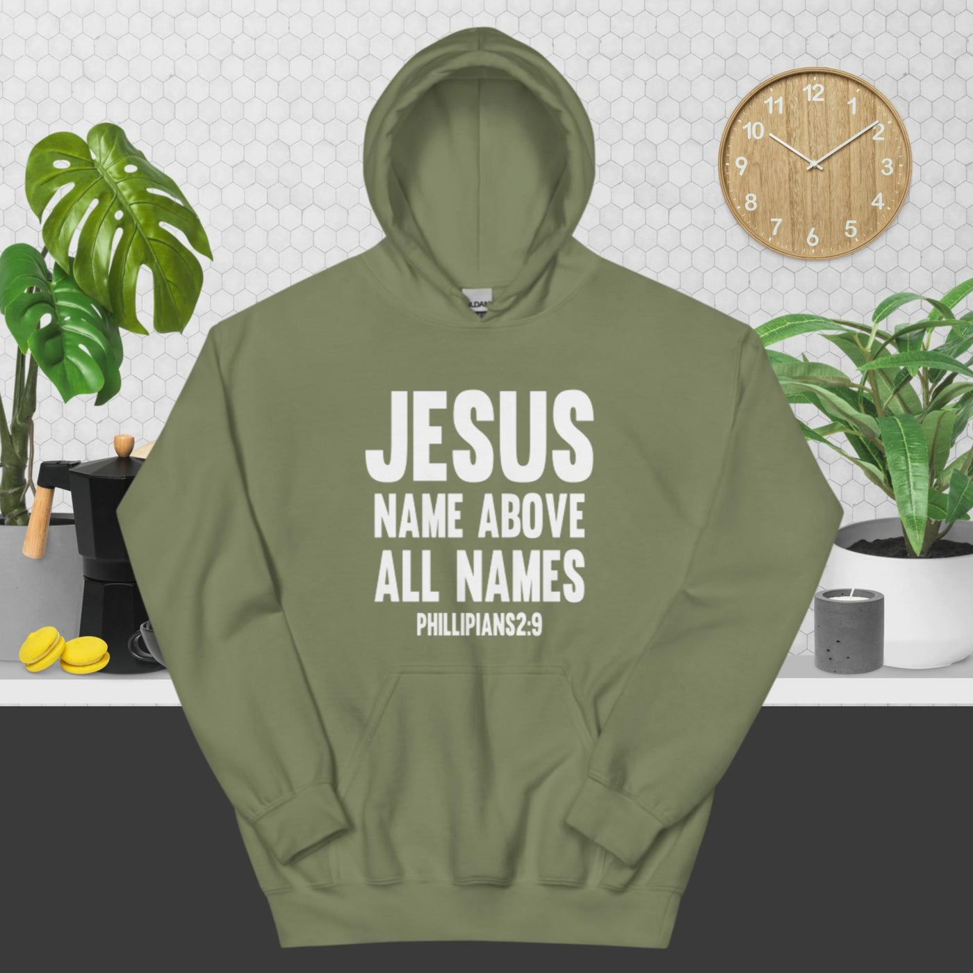F&H Christian Jesus Name Above All Names Hoodie
