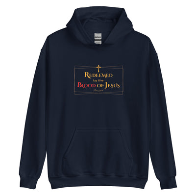 F&H Christian Redeemed By The Blood of Jesus Women's Hoodie - Faith and Happiness Store