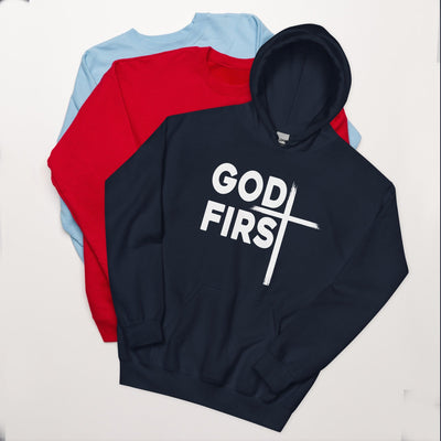 F&H Christian God First Unisex Hoodie