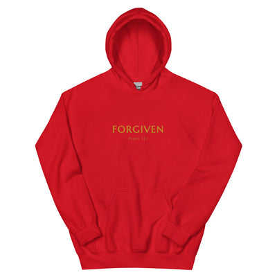 F&H Christian Forgiven Men's Hoodie - Faith and Happiness Store