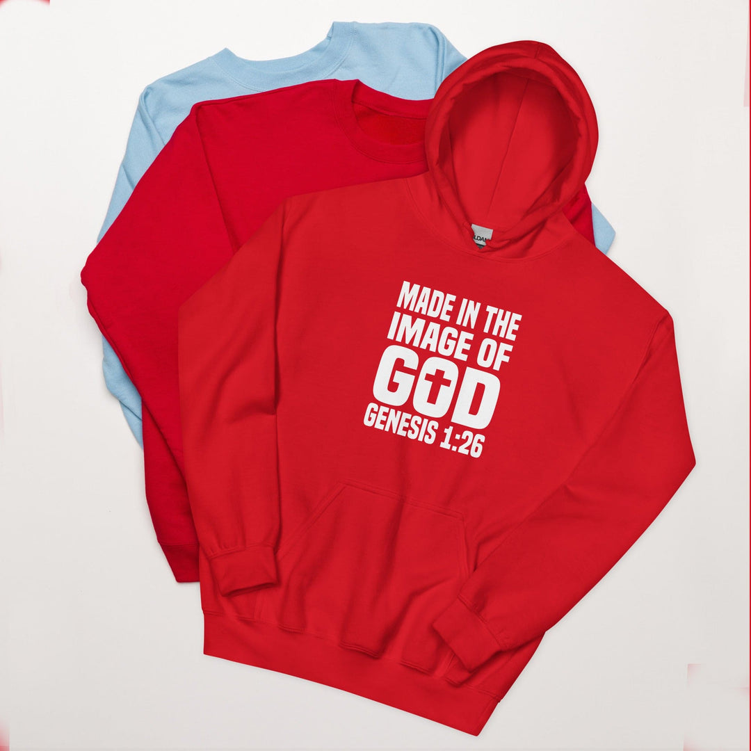 F&H Christian Made In the image of God Mens Hoodie