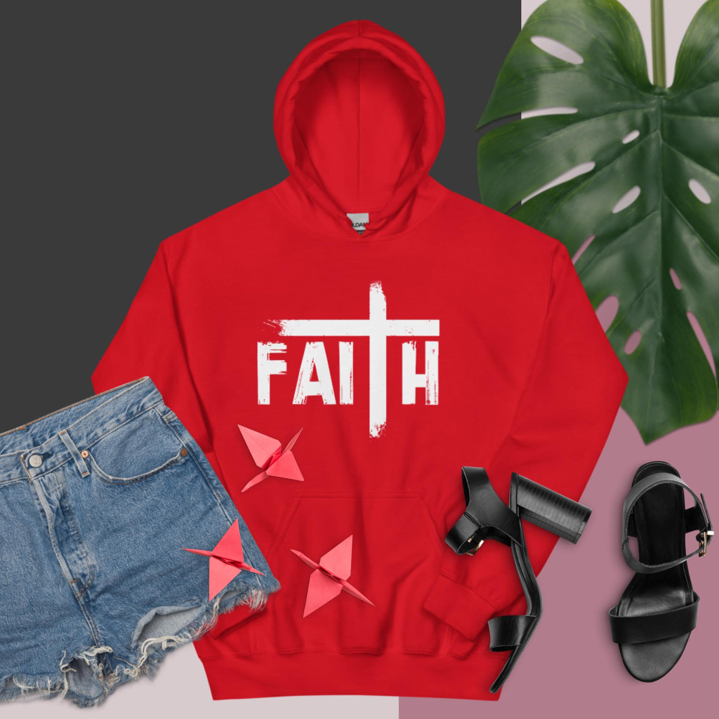 F&H Christian Faith Womens Hoodie