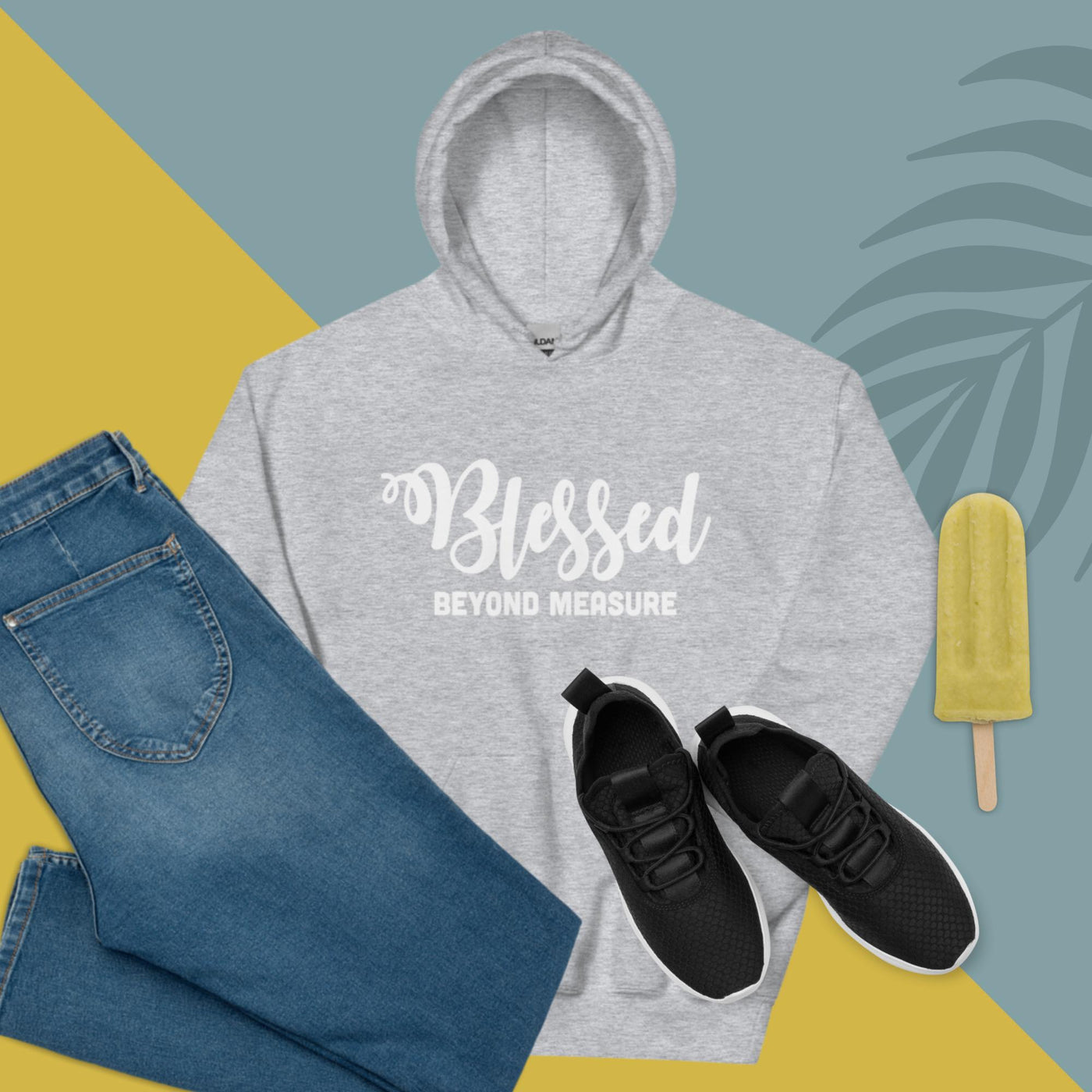 F&H Christian Blessed Beyond Favor Womens Hoodie