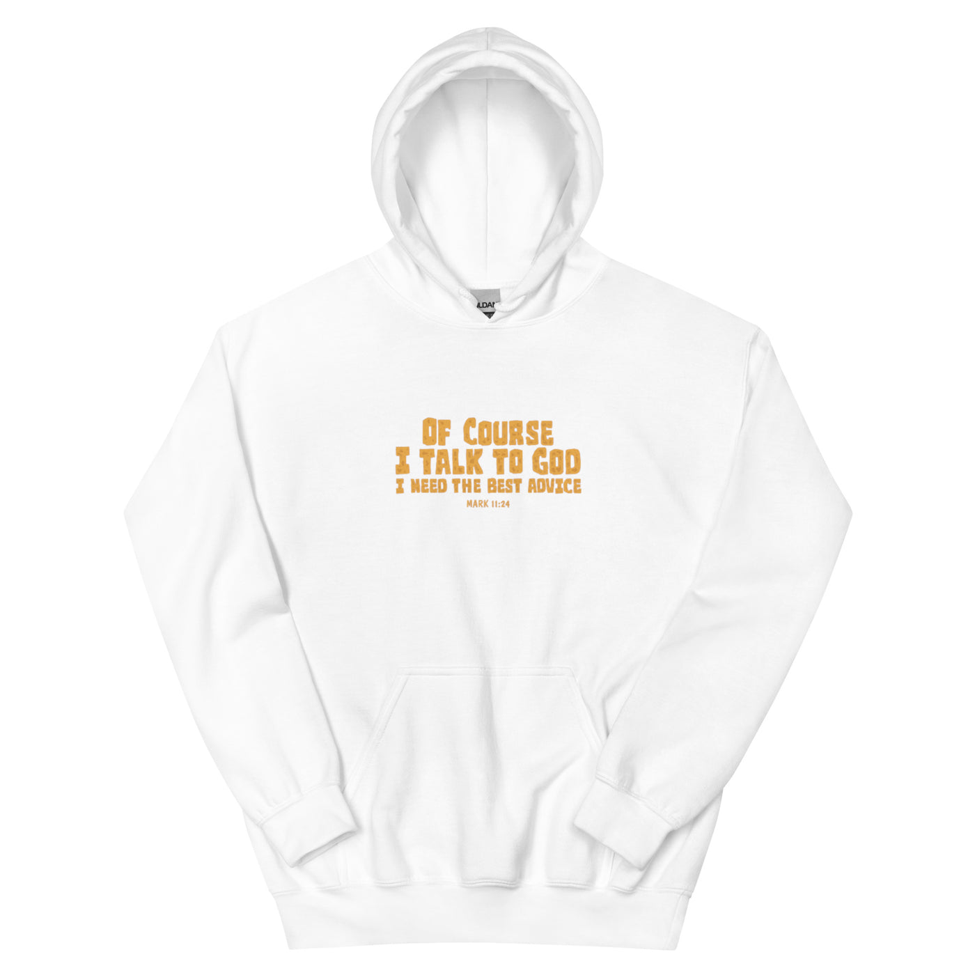 F&H Christian Of Course I Talk to God Men's Hoodie - Faith and Happiness Store