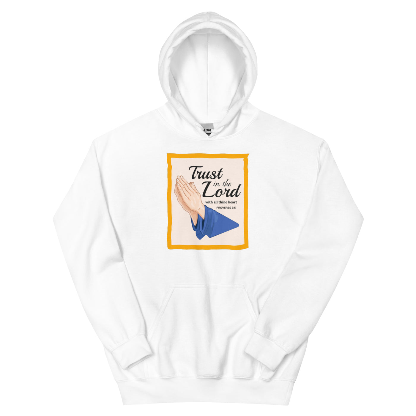 F&H Christian Trust In The Lord Women's Hoodie - Faith and Happiness Store