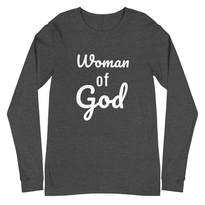 F&H Christian Woman of God Long Sleeve T-Shirt - Faith and Happiness Store