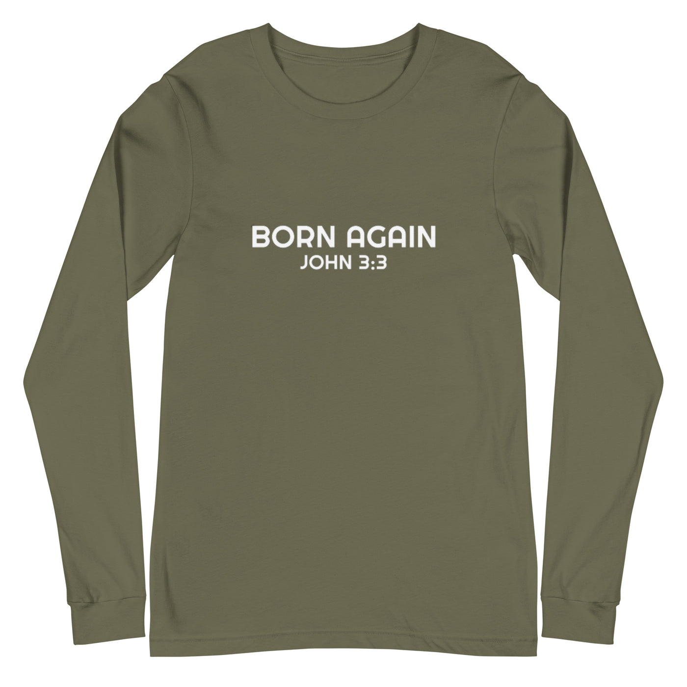 F&H Christian Born Again Women's Longsleeve T-Shirt - Faith and Happiness Store